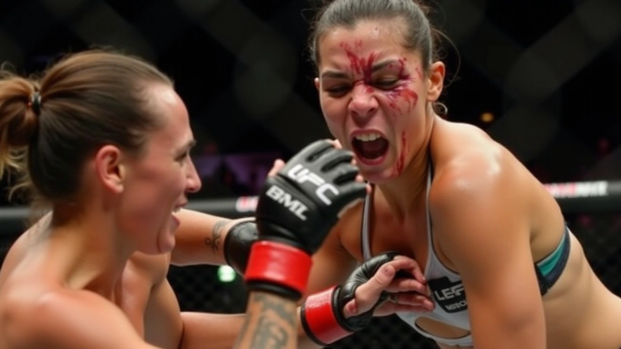 Impactante Lesión de Irene Aldana en UFC 306 Contra Norma Dumont