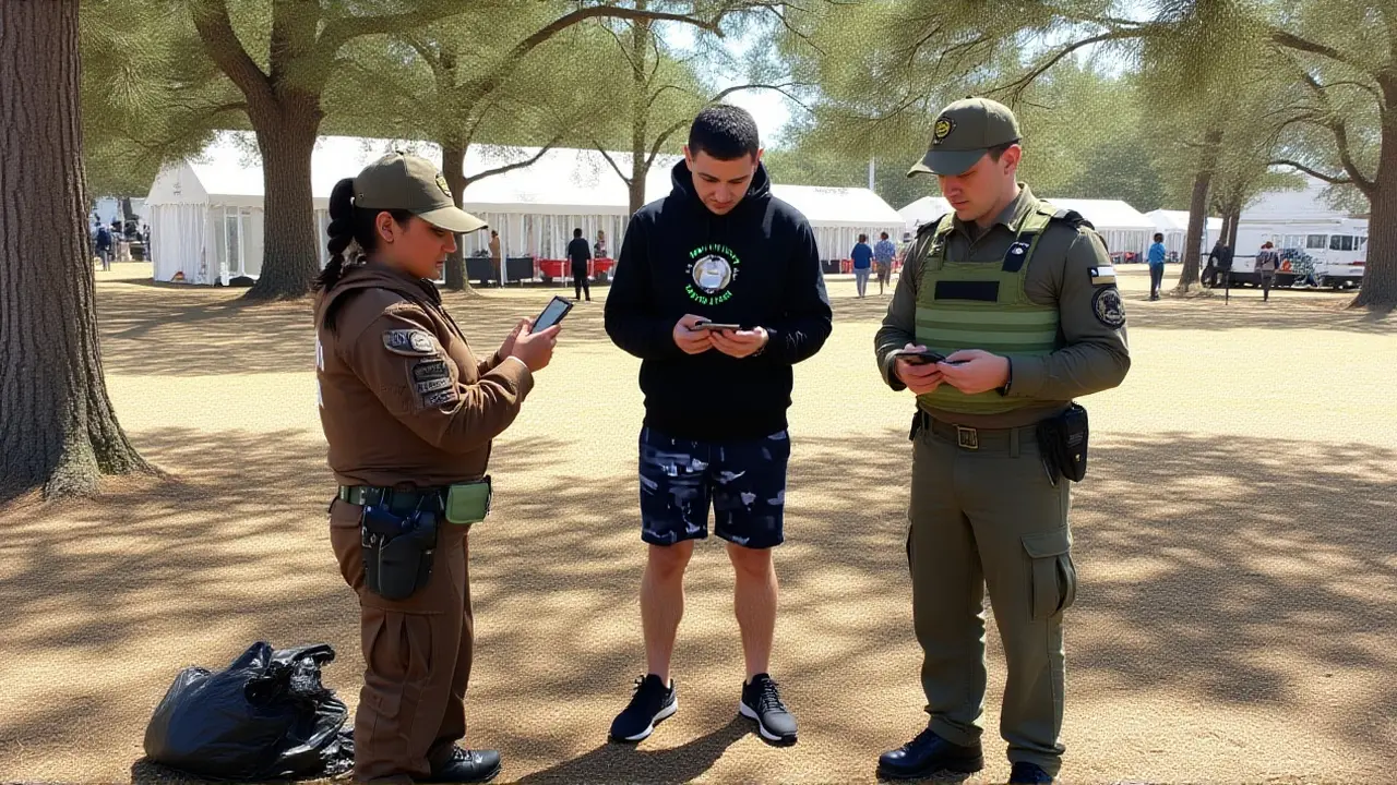 Carabineros asegura show en Maullín y celebra su 99º aniversario